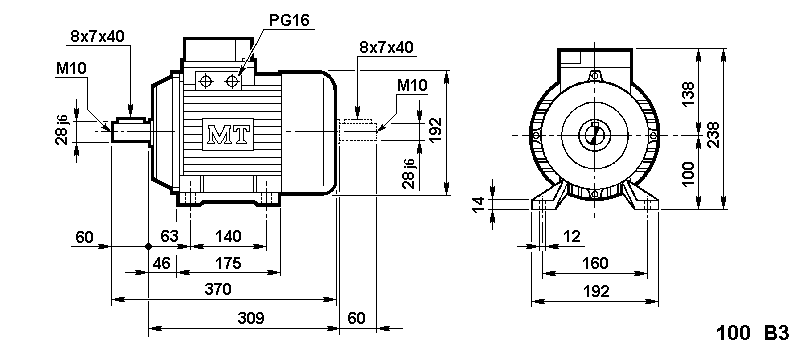 Iec Motor Dimensions Infoupdate Org